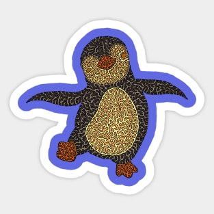 Happy Penguin Sticker